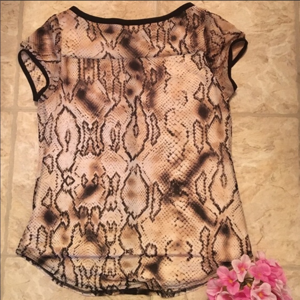 Python Print Blouse Size Small - image 2